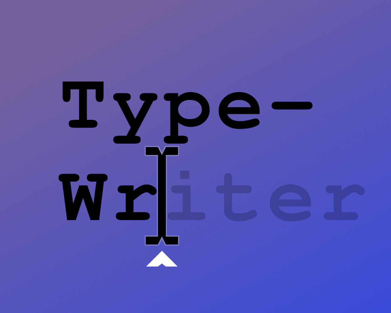 Animated JavaScript Typewriter Text Effect in WordPress