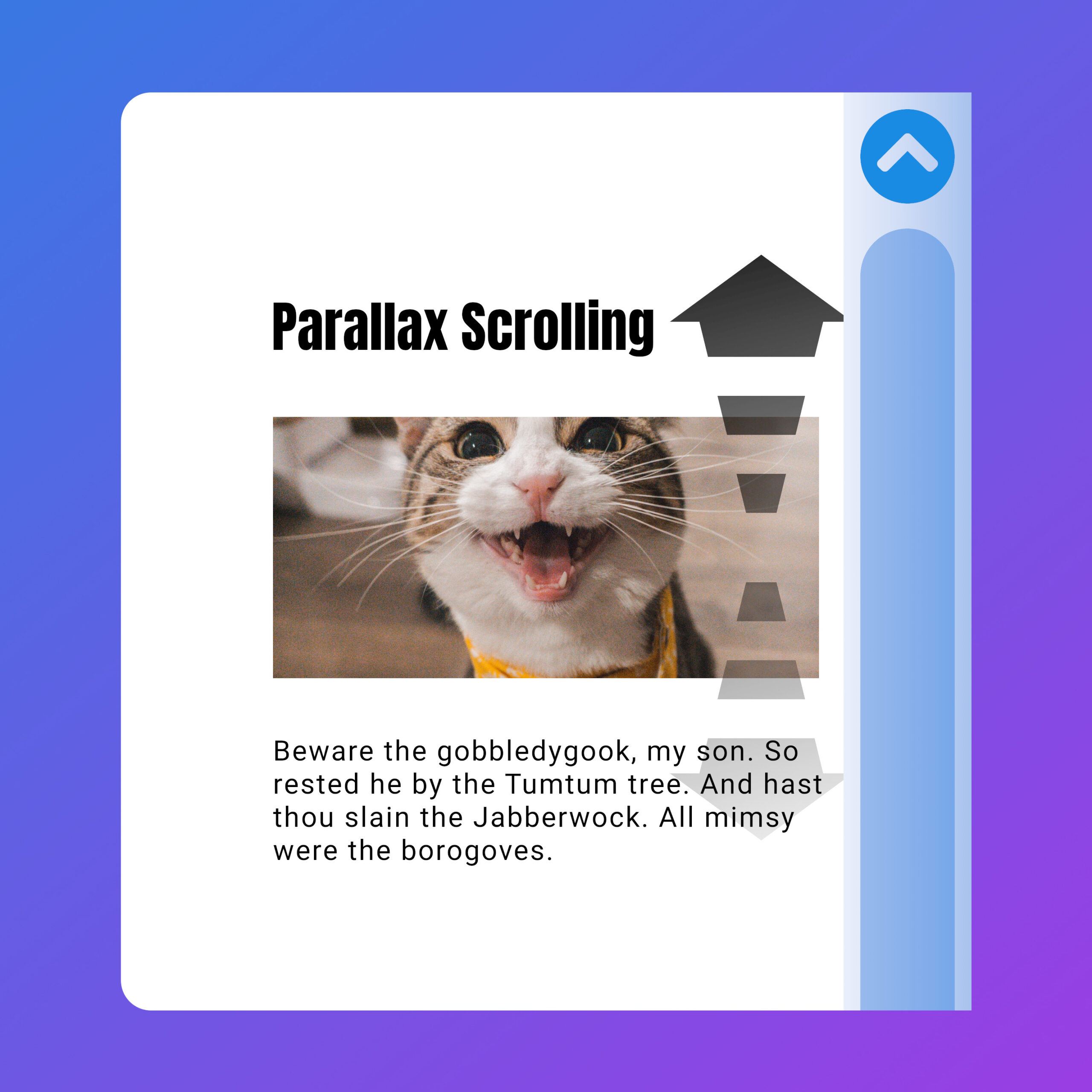 Parallax scrolling effect tutorial