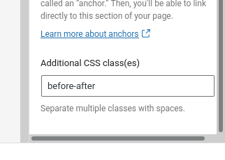 before-after CSS class